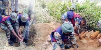 उत्तराखण्ड मे जमीन में दफन 555 मिसाइलों को सेना द्वारा किया जा रहा है निष्क्रिय misael