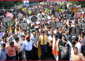 नोएडा प्राधिकरण के खिलाफ नोएडा वासियों का हल्ला बोल noida-freehold