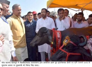 मुख्यमंत्री ने किया अंतरराष्ट्रीय पशु एवं कृषि मेले का शुभारंभ pashu-evm-krishi-mela-2018
