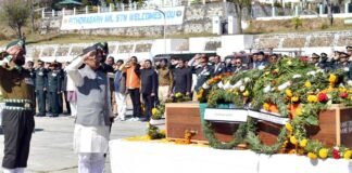 पिथौरागढ़ पहुंचा वीर शहीद राजेंद्र बुंगला का शव, मुख्यमंत्री ने दी श्रद्धांजलि rajendra-bungla