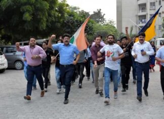 सरदार पटेल के जन्मदिन पर जी.एन.आई.ओ.टी. कॉलेज ने मनाया राष्ट्रीय एकता दिवस run-for-unity
