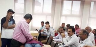 शारदा अस्पताल द्वारा उत्तराखण्ड समिति के सदस्यों के लिए हेल्थ अवेयरनेस कार्यक्रम sharda-hospital
