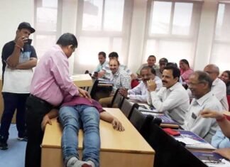 शारदा अस्पताल द्वारा उत्तराखण्ड समिति के सदस्यों के लिए हेल्थ अवेयरनेस कार्यक्रम sharda-hospital