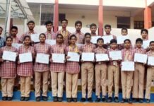 सेंट जोसेफ स्कूल में सीआईएससीई खेल प्रतियोगिताओं के खिलाड़ियों को किया सम्मानित st-josephs-greno
