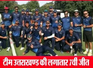विजय हजारे ट्रॉफी: लगातार सातवीं जीत के बावजूद क्वार्टर फाइनल में जाने से चूकी टीम उत्तराखंड team-uttarakhand