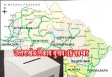 उत्तराखंड में निकाय चुनावों की घोषणा के साथ ही आचार सहिंता लागू, बैलेट पेपर से होंगे चुनाव