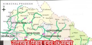 उत्तराखंड में निकाय चुनावों की घोषणा के साथ ही आचार सहिंता लागू, बैलेट पेपर से होंगे चुनाव