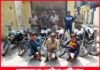 पुलिस के हत्थे चढ़े वाहन चोर गिरोह के 3 बदमाश, 6 बाइक बरामद vahan-chor-gang