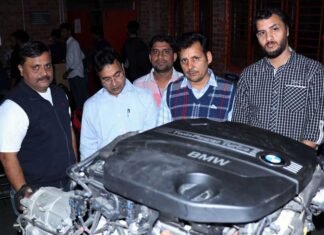 बाल दिवस पर एक्युरेट इंस्टीट्यूट को मिला बीएमडब्ल्यू डीजल इंजन का तोहफा बीएमडब्ल्यू