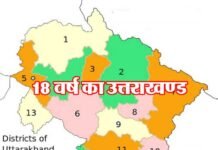 कुछ खोने, कुछ पाने के साथ 18 वर्ष का युवा हो गया है ‘उत्तराखण्ड’ Uttarakhand state