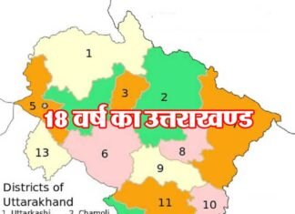 कुछ खोने, कुछ पाने के साथ 18 वर्ष का युवा हो गया है ‘उत्तराखण्ड’ Uttarakhand state