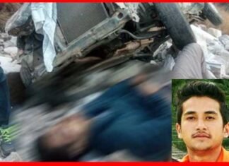 पिथौरागढ़ में कार खाई में गिरी, ABVP के जिला सह-संयोजक की मौत abvp-co-convener-accident-p