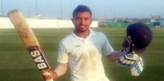 कूच बिहार ट्राफी U-19 में उत्तराखंड के अवनीश की धुंआधार बल्लेबाजी avnish-sudha