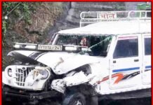 उत्तराखंड में दर्दनाक सड़क हादसा: 12 साल के बच्चे सहित 2 की मौत, 2 घायल bulero-khayi-me-giri