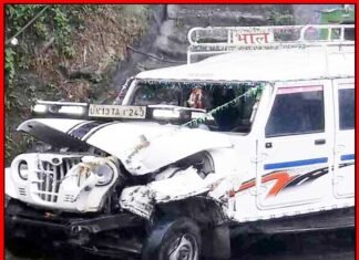 उत्तराखंड में दर्दनाक सड़क हादसा: 12 साल के बच्चे सहित 2 की मौत, 2 घायल bulero-khayi-me-giri