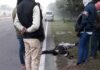 स्कूल बस ने बाइक को मारी टक्कर, बाइक सवार की मौत bus-bike-accident-greater-n