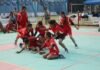 इन्टर स्कूल महिला कबड्डी टूर्नामेंट के पांचवे दिन आठ मुकाबले girls kabaddi tournament