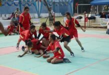इन्टर स्कूल महिला कबड्डी टूर्नामेंट के पांचवे दिन आठ मुकाबले girls kabaddi tournament