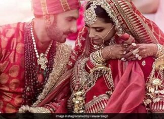 लो आ गई रणवीर और दीपिका (बाजीराव-मस्तानी) की शादी की पहली तस्वीर ranveer-deepika-wedding