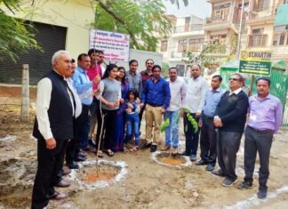 आरडब्ल्यूए की नई मुहिम, कूड़े के ढेरों को हटाकर लगाए पौधे rwa-beta-1