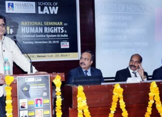 शारदा विश्वविद्यालय में मानव अधिकारों पर राष्ट्रीय सेमिनार sharda-university-seminar