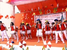 जे. एस. एकेडमी ने मनाया पाचवां वार्षिकोत्सव J.-s.-Academy