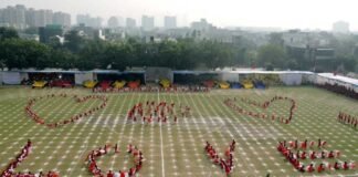 सेंट जोसेफ स्कूल में वाषिर्क खेल महोत्सव का शुभारंभ annual-sports-day-st-joseph