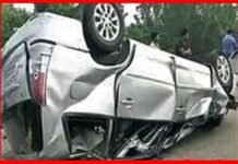 गंगा स्नान कर लौट रहे श्रद्धालुओं की कार पलटने से 3 महिलाओं की मौत, 7 घायल car-accident in muzaffarnagar