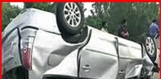 गंगा स्नान कर लौट रहे श्रद्धालुओं की कार पलटने से 3 महिलाओं की मौत, 7 घायल car-accident in muzaffarnagar