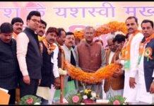 किच्छा मे आदर्श महाविद्यालय स्वीकृत होने पर सीएम रावत का नागरिक अभिनन्दन cm-in-kichha