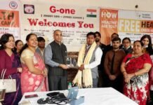 जी-वन संस्था द्वारा शारदा अस्पताल के सहयोग से फ्री मेडिकल चेकअप कैंप g-0ne-sharda-hospital