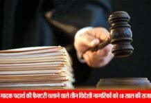 ऐतिहासिक फैसला: हेरोइन की फैक्ट्री चलाने वाले तीन विदेशी नागरिकों को 18 साल की सजा heroin-factory-accused