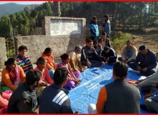 पौड़ी जनपद के घुसगली खाल में पारंपरिक मकरैण मेले की तैयारियां शुरू makrain-mela-ghusgali-khal