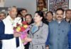 मुख्यमंत्री त्रिवेंद्र सिंह रावत के जन्मदिन पर लगा बधाई देने वालों का तांता trivindra-rawat-birthday