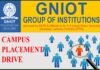 GNIOT कॉलेज के 9 छात्रों का मल्टीनेशनल कंपनियों में कैंपस प्लेसमेंट द्वारा चयन GNIOT-PLACEMENT-DRIVE