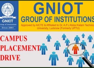 GNIOT कॉलेज के 9 छात्रों का मल्टीनेशनल कंपनियों में कैंपस प्लेसमेंट द्वारा चयन GNIOT-PLACEMENT-DRIVE
