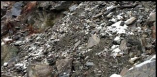 उत्तराखंड में बर्फ में फिसलने से मैक्स खाई में गिरी, दो की मौत Max-fell-into-ditch