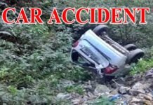 पौड़ी-श्रीनगर राजमार्ग पर कार पलटी, चालक की मौत car-accident-in-pauri