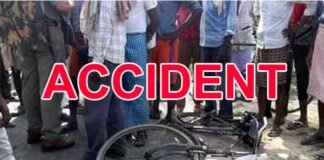 कार ने साइकिल में टक्कर मारी, पति-पत्नी की मौत, आरोपी चालक गिरफ्तार cycle-accident