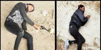 नोएडा पुलिस और बदमाशों के बीच मुठभेड़ में दो बदमाश घायल encounter