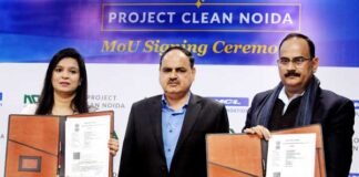एचसीएल फाउंडेशन ने ली नोएडा शहर को स्वच्छ बनाने की जिम्मेदारी, एमओयू साइन hcl-noida-clean-city