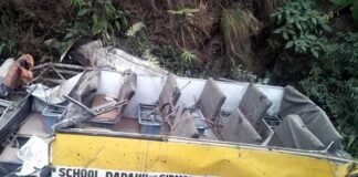 स्कूल बस खाई में गिरी, दर्दनाक हादसे में चालक सहित 7 बच्चों की मौत himanchal-bus-accident