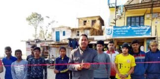 शहीद मनीष पटवाल की स्मृति में राइका कांसखेत में मिनी मैराथन दौड़ एवं कब्बडी प्रतियोगिता kanskhet