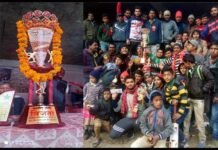 महादेव ट्रॉफी क्रिकेट टूर्नामेंट में DG क्लब ग्वीन बना विजेता mahadev-trophy