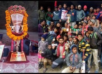 महादेव ट्रॉफी क्रिकेट टूर्नामेंट में DG क्लब ग्वीन बना विजेता mahadev-trophy