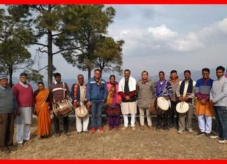 पौड़ी के घुसगली खाल में पारंपरिक मकरैण मेले का रंगारंग सांस्कृतिक कार्यक्रमों के साथ आगाज makrain-mela