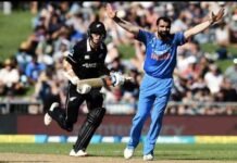 न्यूजीलैंड पर लगातार तीसरी जीत के साथ ही टीम इंडिया का सीरीज पर भी कब्ज़ा mohamad-shami-newziland