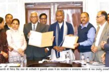 हंस फाउंडेशन व उत्तराखण्ड सरकार के बीच दो MOU साईन mou-hans-foundation