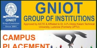 GNIOT कॉलेज के मैकेनिकल विभाग के 38 विद्यार्थियों को मिला प्लेसमेंट placement-drive