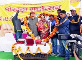 पोखड़ा महोत्सव में हंस फाउंडेशन ने क्षेत्रवासियों को भेंट की स्वास्थ्य एवं शिक्षा सेवाएँ pokhda-mahotsav